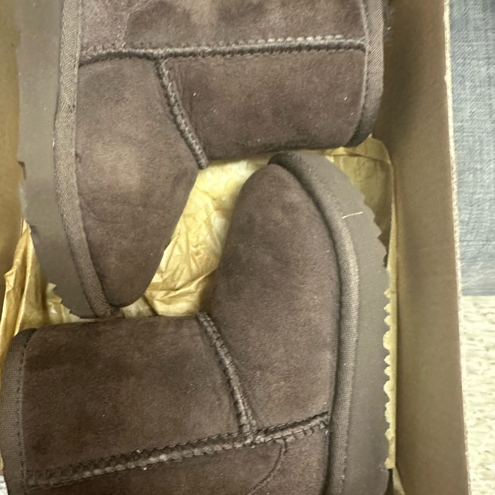 Brown Suede Ankle Boots